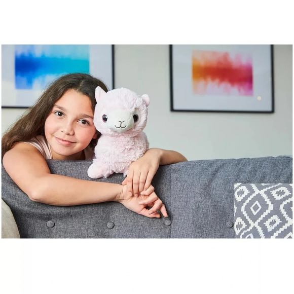 NWT Warmies Pink Llama Scented Plush - Picture 4 of 5